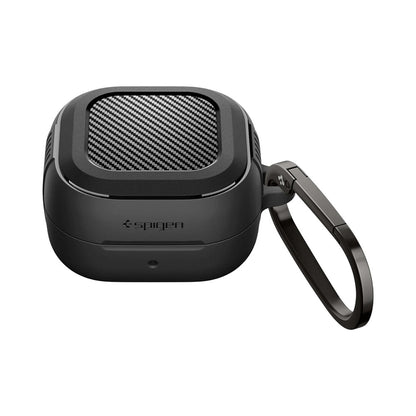 Θήκη Spigen Rugged Armor για Samsung Galaxy Buds4 / Buds4 Pro, Ματ Μαύρη ACS11200