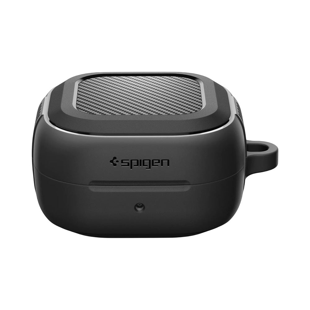 Θήκη Spigen Rugged Armor για Samsung Galaxy Buds4 / Buds4 Pro, Ματ Μαύρη ACS11200