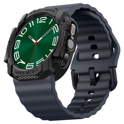 Θήκη Spigen Rugged Armor για Samsung Galaxy Watch Ultra, Μαύρη
