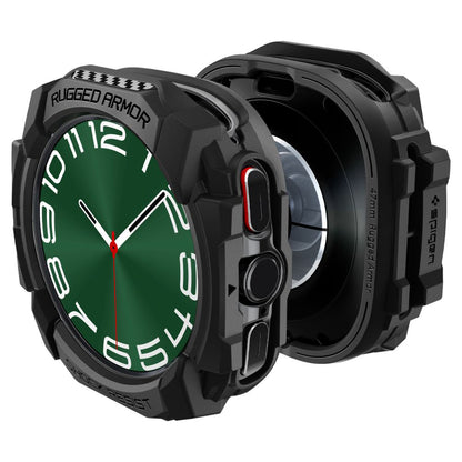 Θήκη Spigen Rugged Armor για Samsung Galaxy Watch Ultra, Μαύρη