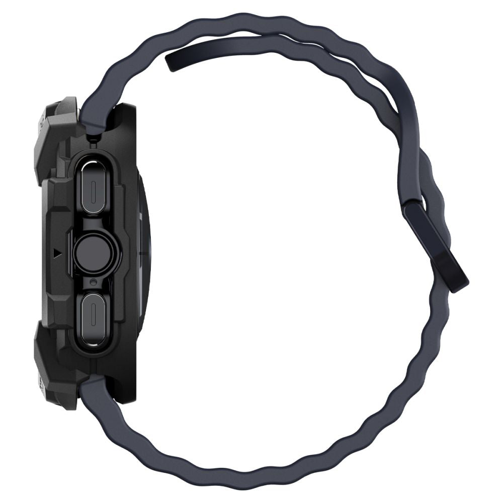Θήκη Spigen Rugged Armor για Samsung Galaxy Watch Ultra, Μαύρη
