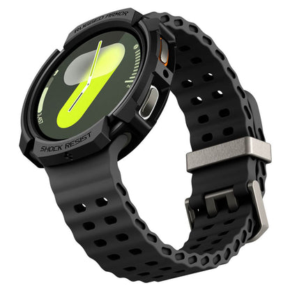 Θήκη Spigen Rugged Armor για Samsung Galaxy Watch8 40mm, Μαύρη ACS10004