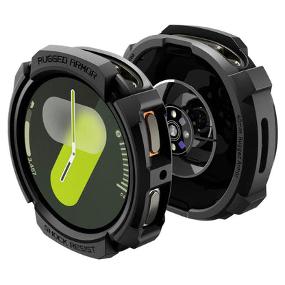 Θήκη Spigen Rugged Armor για Samsung Galaxy Watch8 40mm, Μαύρη ACS10004