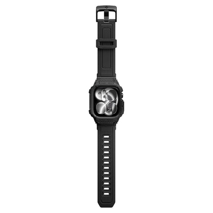 Θήκη Spigen Rugged Armor Pro για Apple Watch Series 12 46mm, Μαύρο Ματ ACS11894
