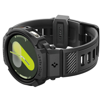 Θήκη Spigen Rugged Armor Pro για Samsung Galaxy Watch8 40mm, Ματ Μαύρη ACS10005