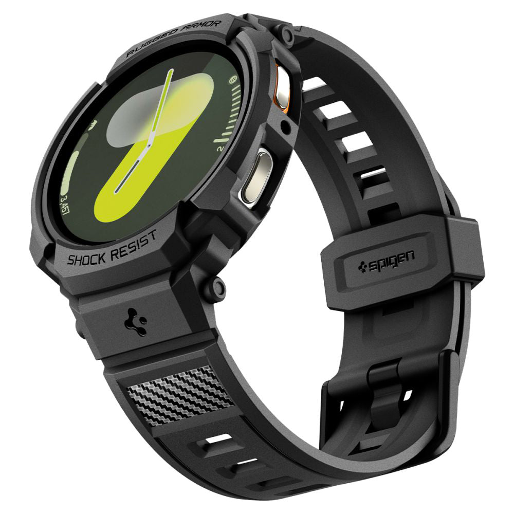 Θήκη Spigen Rugged Armor Pro για Samsung Galaxy Watch8 44mm, Μαύρη ACS10007
