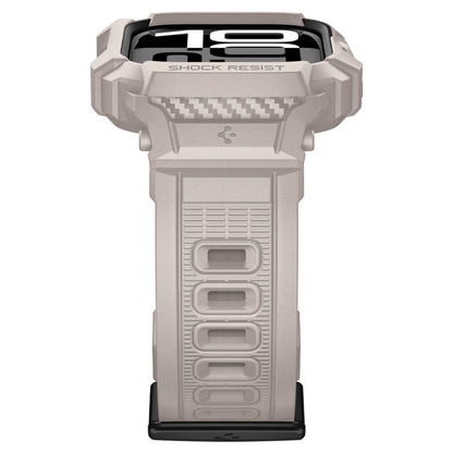 Θήκη Spigen Rugged Armor Pro V2 για Apple Watch Series 10 / 11 46mm, Μπεζ ACS10506