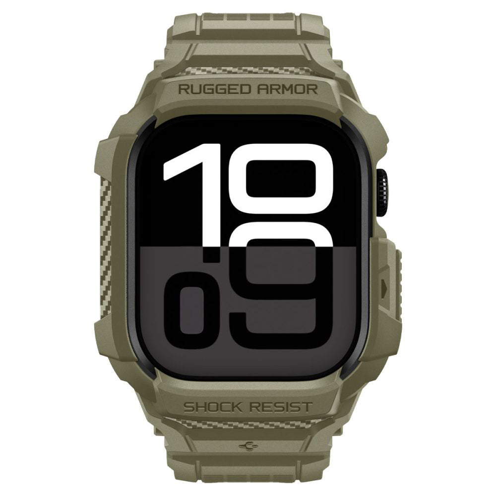 Θήκη Spigen Rugged Armor Pro V2 για Apple Watch Series 10 46mm, Χακί