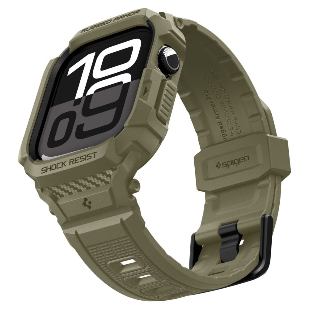 Θήκη Spigen Rugged Armor Pro V2 για Apple Watch Series 10 46mm, Χακί