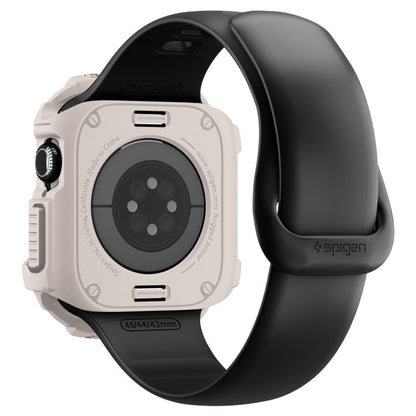 Θήκη Spigen Rugged Armor V2 για Apple Watch Series 10 / 11 42mm, Μπεζ