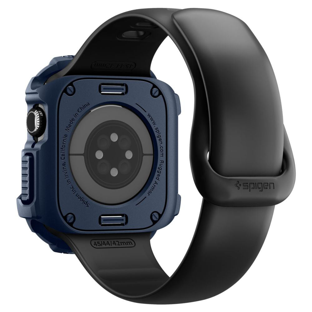 Θήκη Spigen Rugged Armor V2 για Apple Watch Series 10 / 11 42mm, Μπλε Ναυτικό