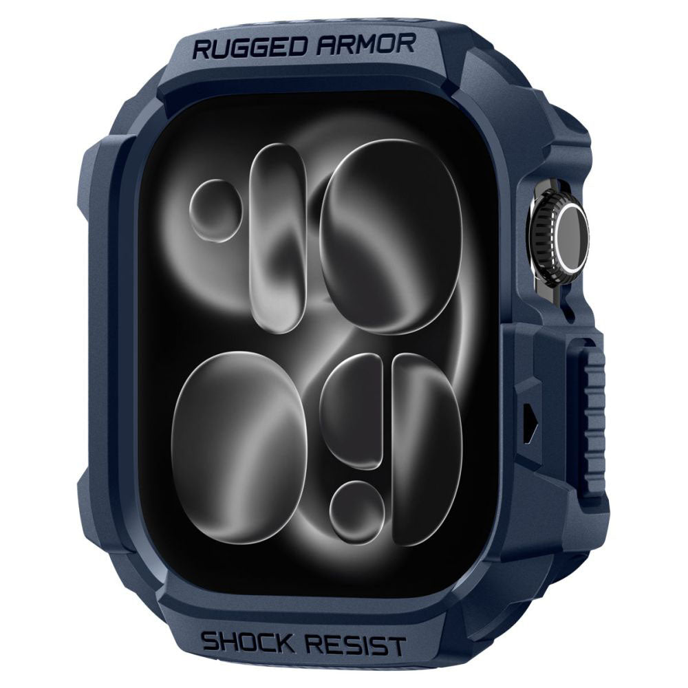 Θήκη Spigen Rugged Armor V2 για Apple Watch Series 10 / 11 42mm, Μπλε Ναυτικό