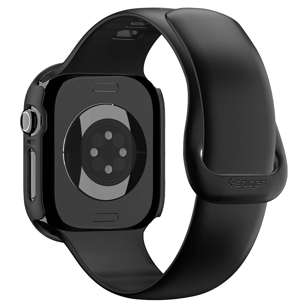 Θήκη Spigen Thin Fit για Apple Watch 12 42mm, Μαύρο ACS11880