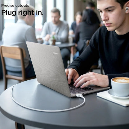 Θήκη Spigen Urban Fit για Apple MacBook Neo 13 ίντσες, Γκρι ACS11542