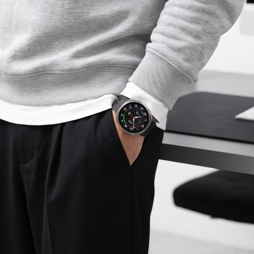 Θήκη Tech-Protect Defense για Samsung Galaxy Watch 9 / Watch8 44mm, Σετ 2 τεμάχια, Μαύρο / Διαφανές