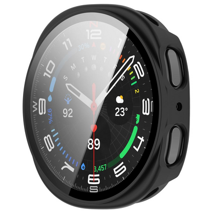 Θήκη Tech-Protect Defense για Samsung Galaxy Watch9 / Watch8 40mm, Σετ 2 τεμαχίων, Μαύρο / Διαφανές
