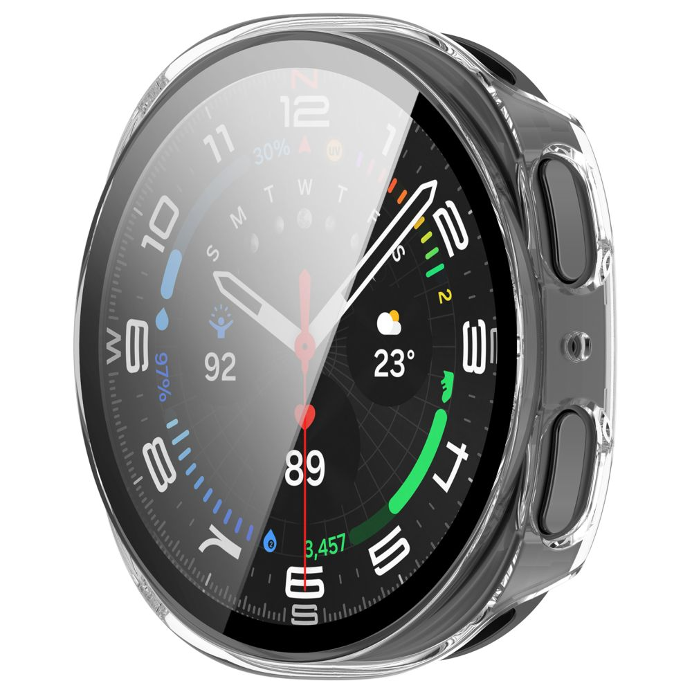 Θήκη Tech-Protect Defense για Samsung Galaxy Watch9 / Watch8 40mm, Σετ 2 τεμαχίων, Μαύρο / Διαφανές