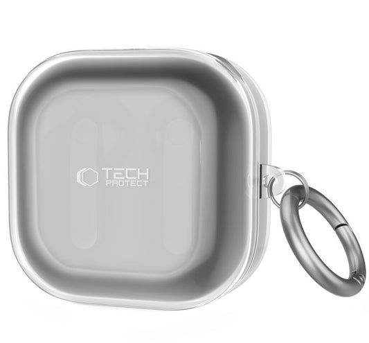 Θήκη Tech-Protect Flexair για Samsung Galaxy Buds4 / Buds4 Pro, Διαφανής