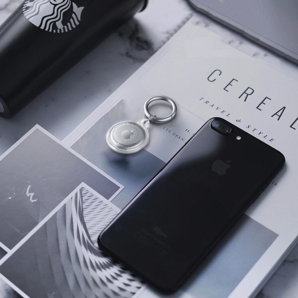 Θήκη Tech-Protect Icon για Apple AirTag, Διάφανη