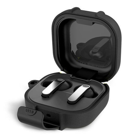 Θήκη Tech-Protect Slim Hook για Samsung Galaxy Buds4 / Buds4 Pro, Μαύρη
