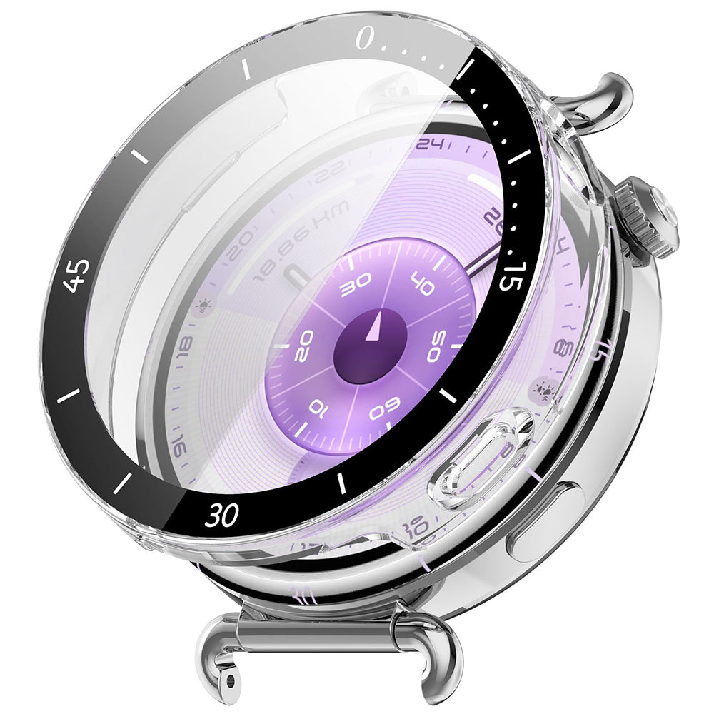 Θήκη Techsuit Defense360 Pro Bezel για Huawei Watch GT 6 41mm, Διάφανη