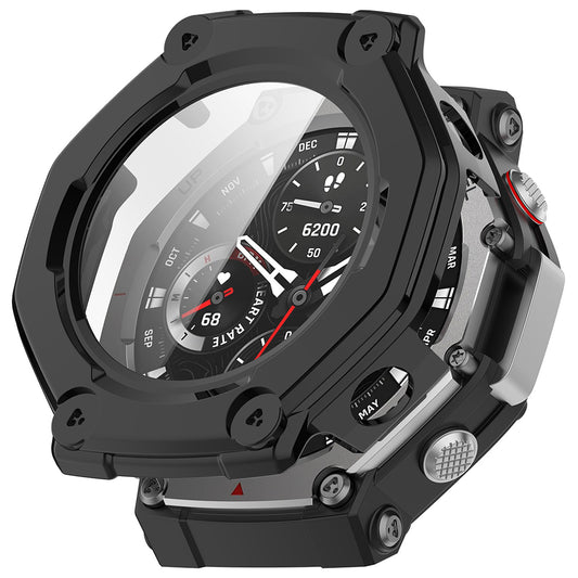 Θήκη Techsuit Defense360 Pro για Amazfit T-Rex 3, Μαύρη
