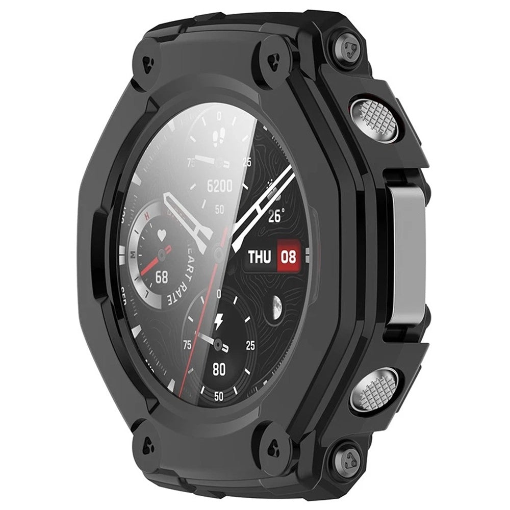 Θήκη Techsuit Defense360 Pro για Amazfit T-Rex 3, Μαύρη