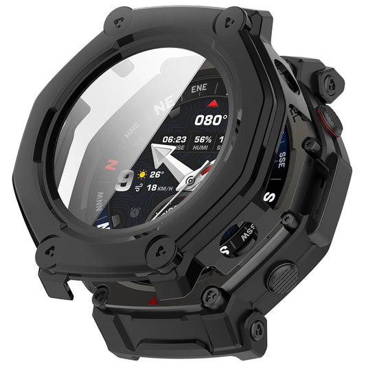 Θήκη Techsuit Defense360 Pro για Amazfit T-Rex 3 Pro, Μαύρη