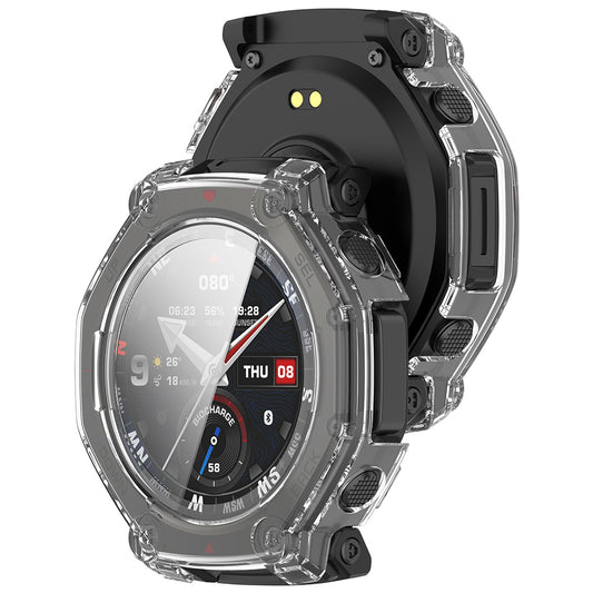 Θήκη Techsuit Defense360 Pro για Amazfit T-Rex 3 Pro, Διάφανη