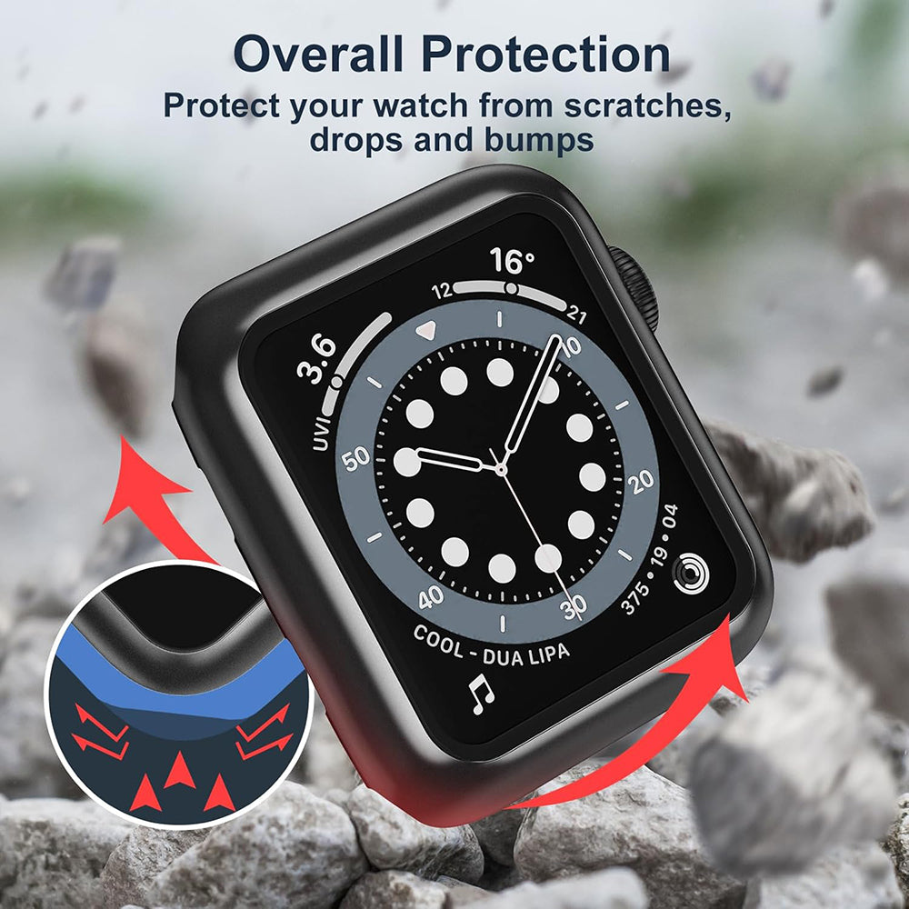 Θήκη Techsuit Defense360 Pro για Apple Watch 42mm Series, Μαύρη