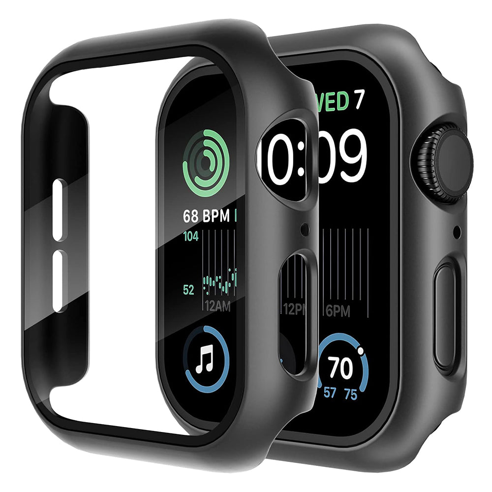 Techsuit Defense360 Pro Case for Apple Watch 44mm Series, Black