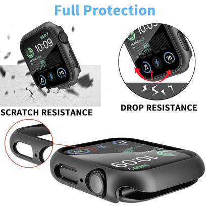 Techsuit Defense360 Pro Case for Apple Watch 44mm Series, Black