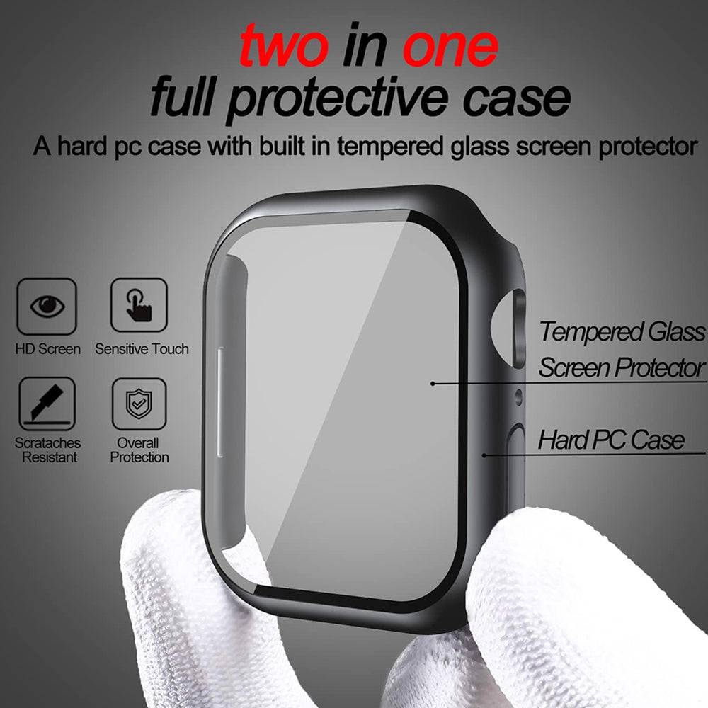 Θήκη Techsuit Defense360 Pro για Apple Watch 7 41mm Series, Μαύρη