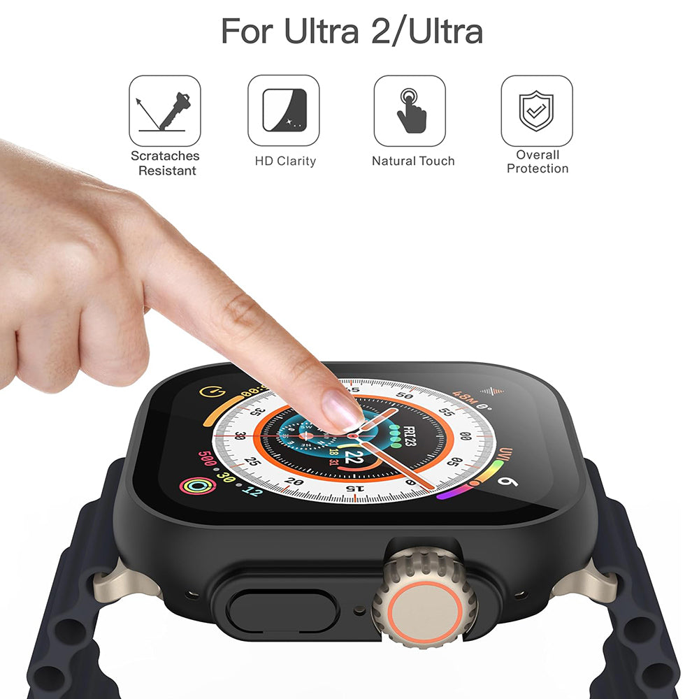 Θήκη Techsuit Defense360 Pro για Apple Watch Ultra Series, Μαύρη