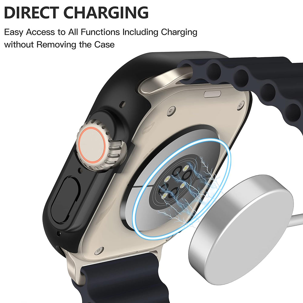 Θήκη Techsuit Defense360 Pro για Apple Watch Ultra Series, Μαύρη