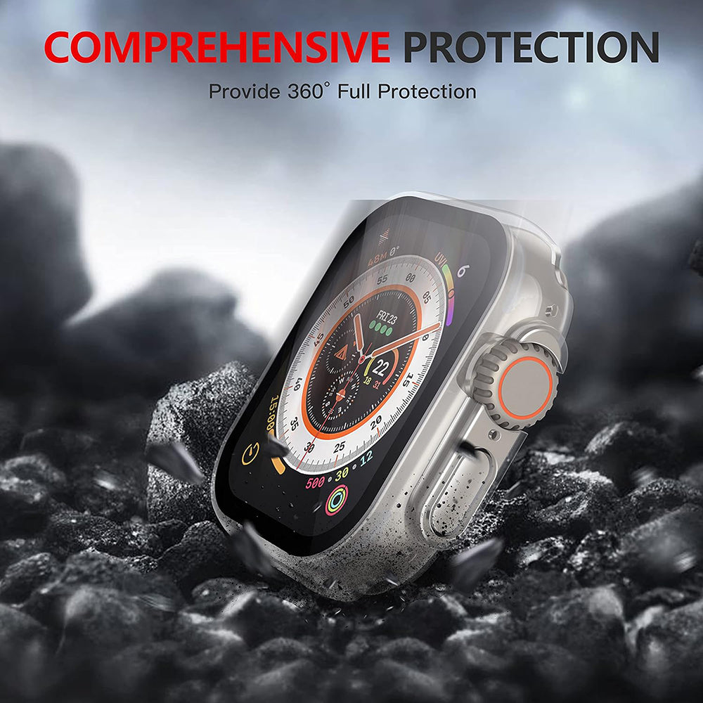 Θήκη Techsuit Defense360 Pro για Apple Watch Ultra Series, Μαύρη