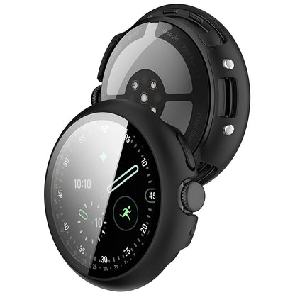 Techsuit Defense360 Pro Case for Google Pixel Watch 4 41mm, Black