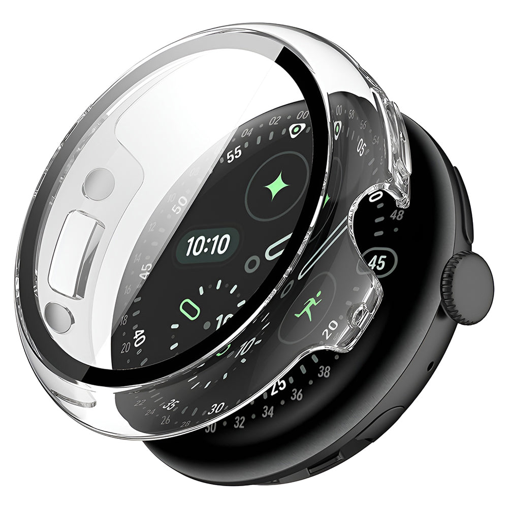 Techsuit Defense360 Pro Case for Google Pixel Watch 4 41mm, Transparent