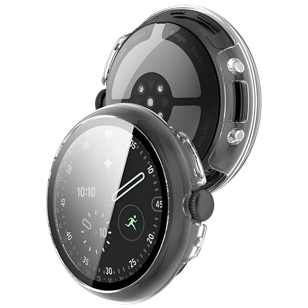 Techsuit Defense360 Pro Case for Google Pixel Watch 4 41mm, Transparent