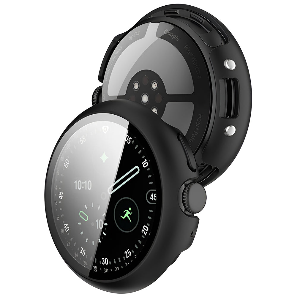 Techsuit Defense360 Pro Case for Google Pixel Watch 4 45mm, Black