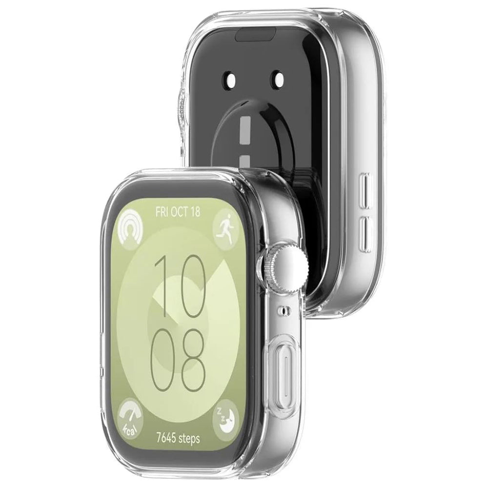 Θήκη Techsuit Defense360 Pro για Huawei Watch Fit 3, Διαφανής