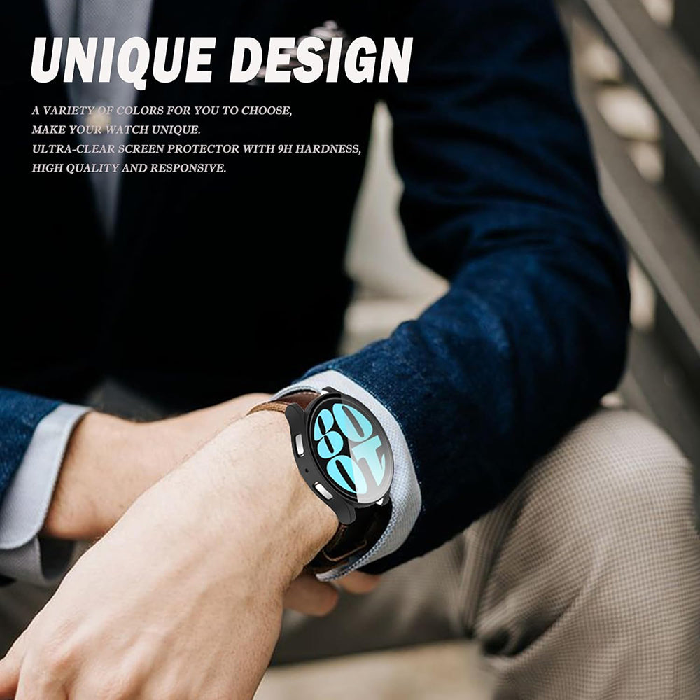 Θήκη Techsuit Defense360 Pro για Samsung Galaxy Watch6 44mm, Διαφανής