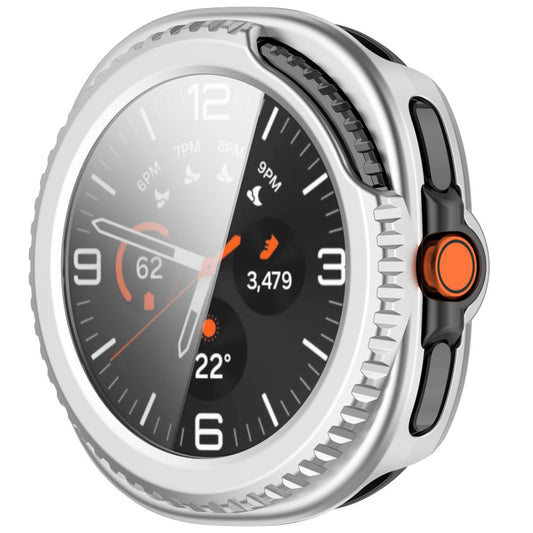 Θήκη Techsuit Defense360 Pro για Samsung Galaxy Watch8 Classic, Ασημί