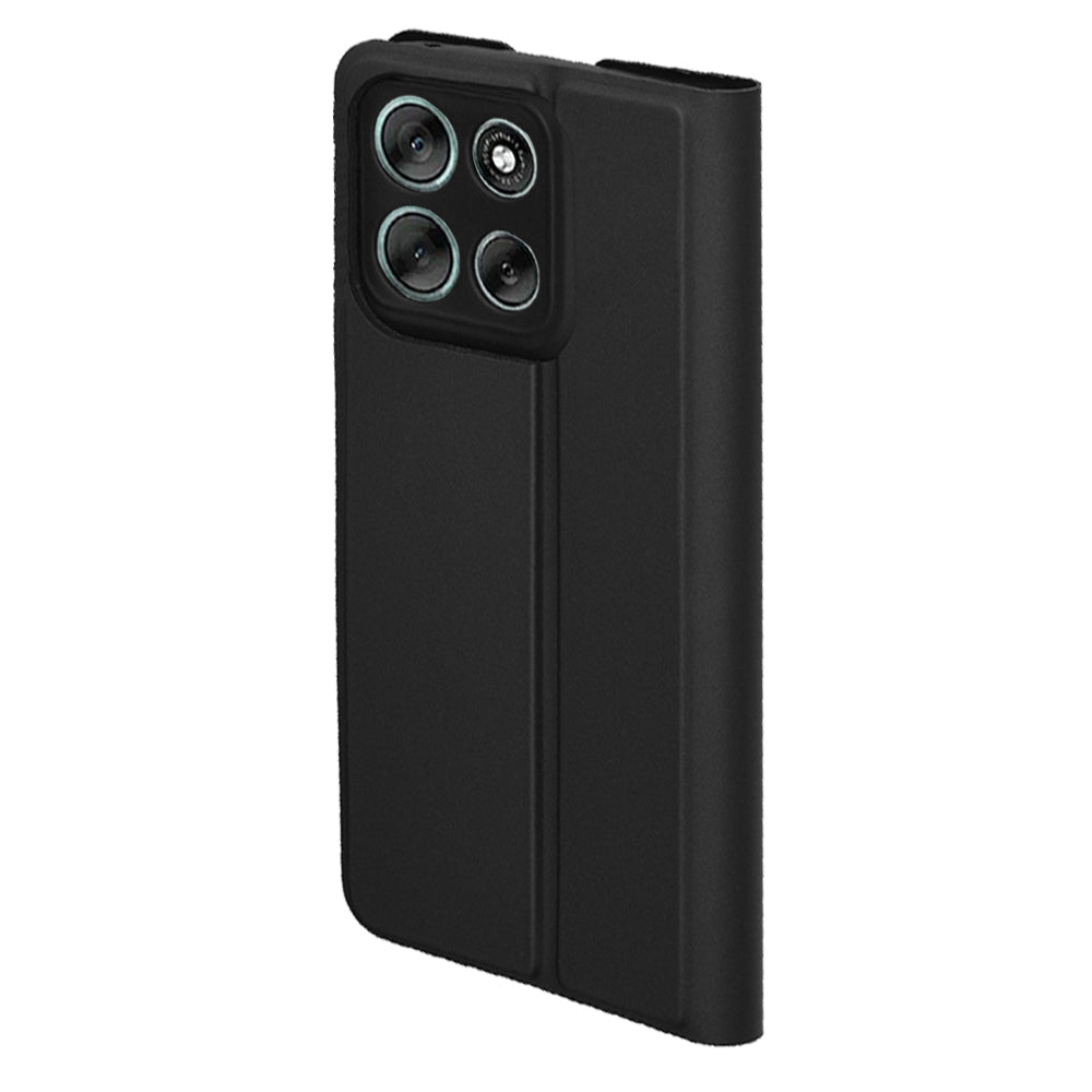 Θήκη για Motorola Moto G56, Techsuit, Magskin Book, Μαύρη