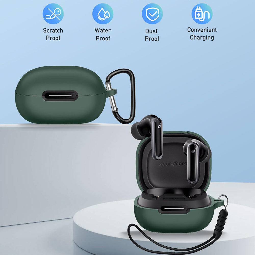 Θήκη Techsuit Silicone για Anker SoundCore P40i, Μαύρη