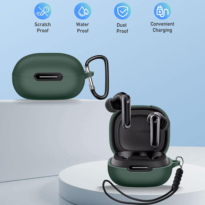 Θήκη Techsuit Silicone για Anker SoundCore P40i, Μαύρη
