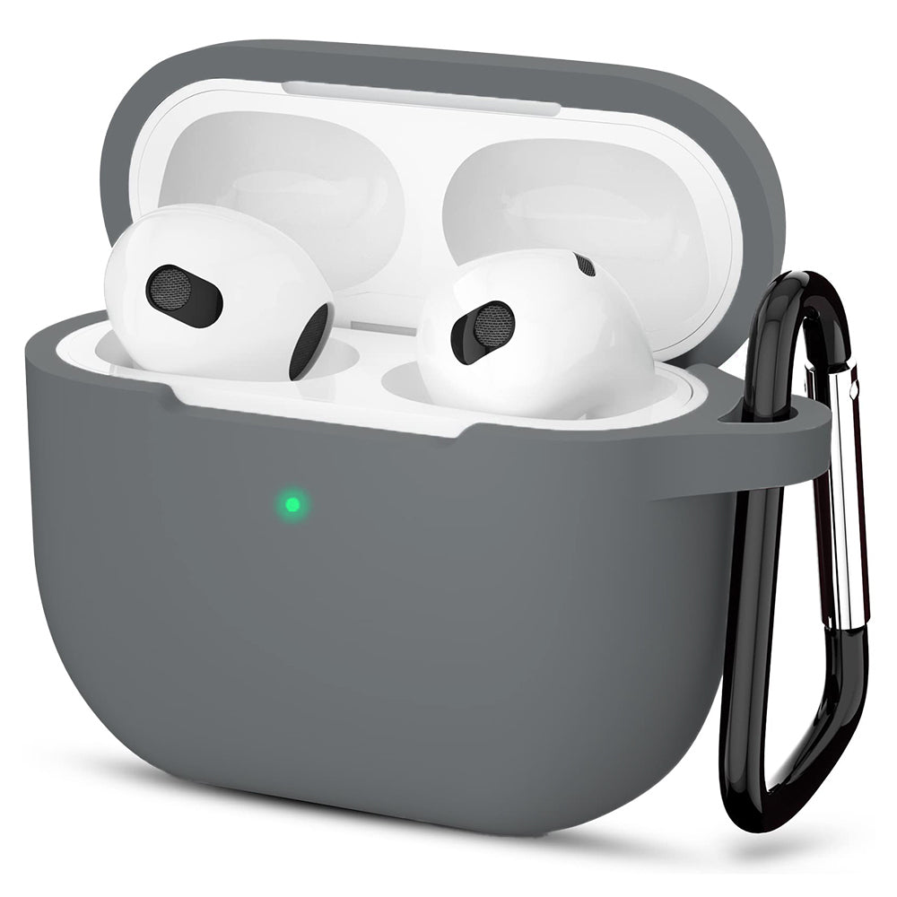 Θήκη Techsuit Silicone για Apple AirPods 3, Γκρι