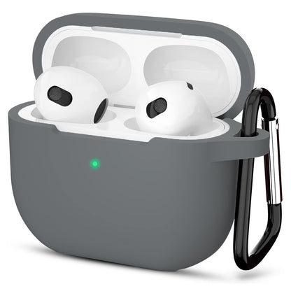 Θήκη Techsuit Silicone για Apple AirPods 3, Γκρι