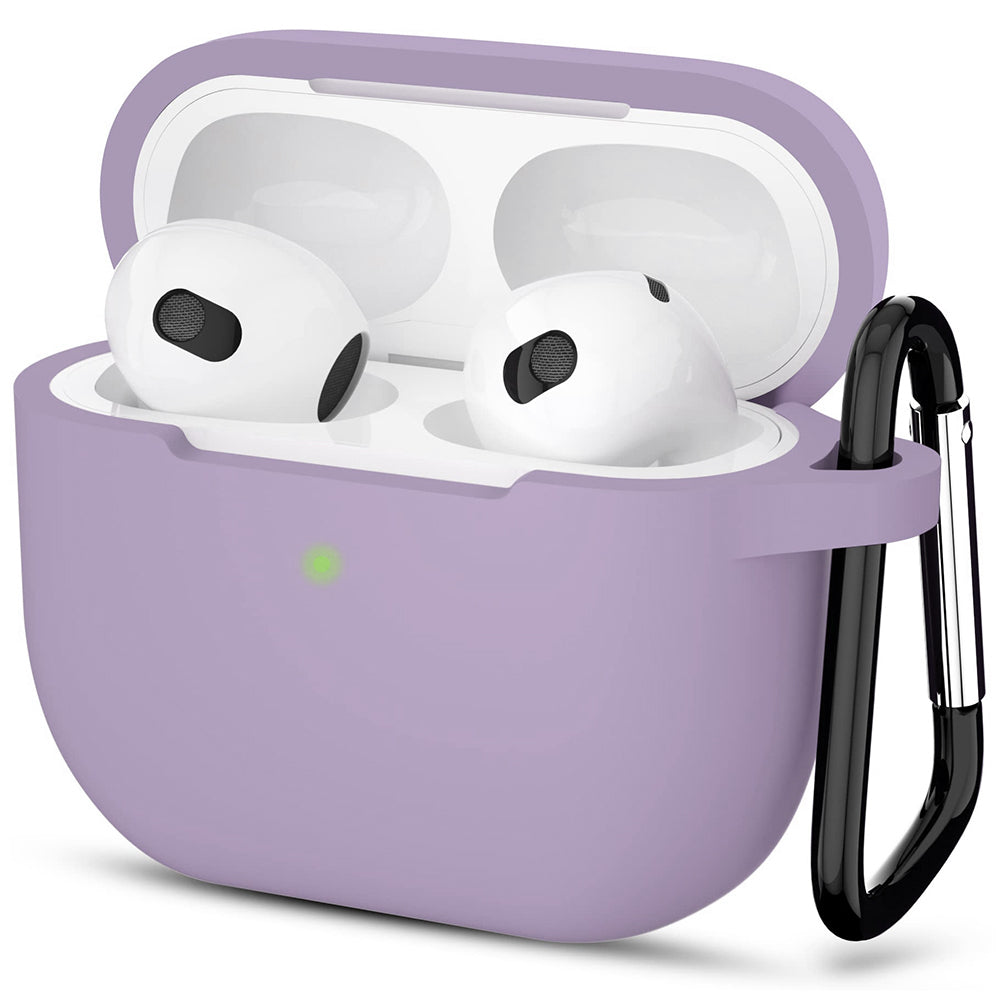 Θήκη Techsuit Silicone για Apple AirPods 3, Μωβ