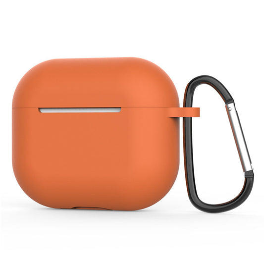 Θήκη Techsuit Silicone για Apple AirPods 4, Πορτοκαλί